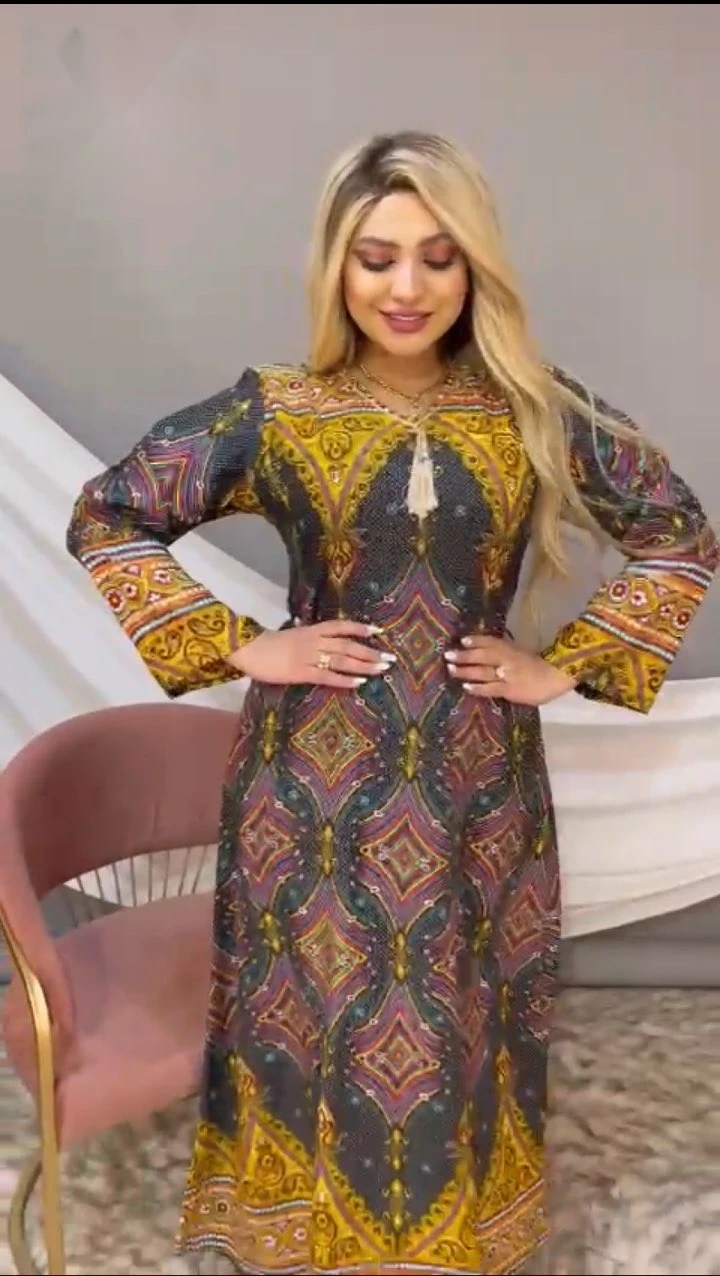 جلابية استقبال مشجر