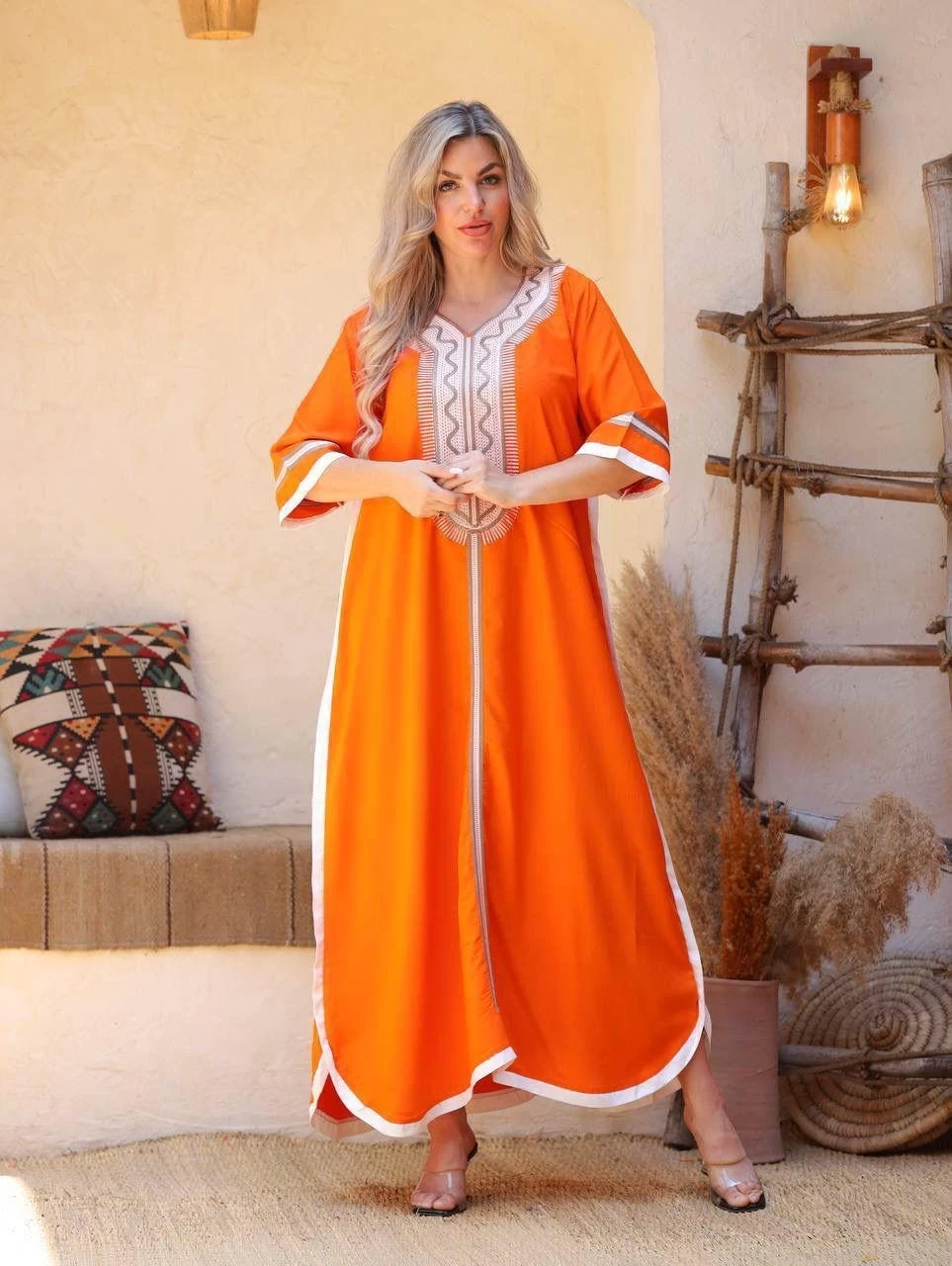 عباية اورانج